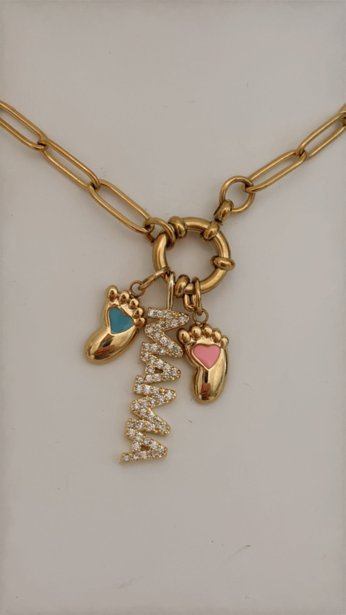 Mom Charm Necklace