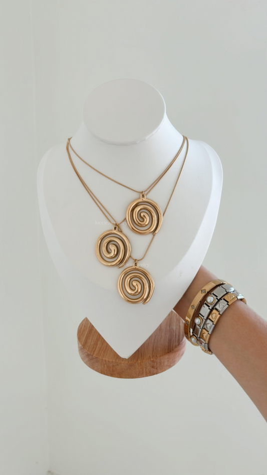 Lumar Necklace (Spiral)