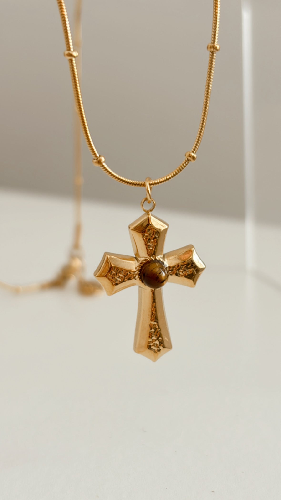 Athalina Necklace, Cross Co.